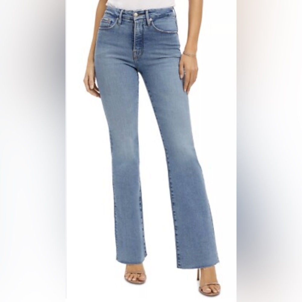 Good American Jeans size 10/30 High Rise Good Classic Denim $155 NWT